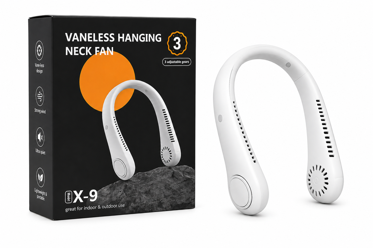 X-9 Vaneless Hanging Neck Fan