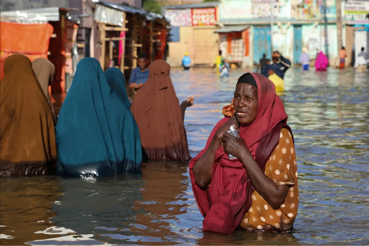 Lluvias en Somalia dejan 22 muertos y 200 mil desplazados