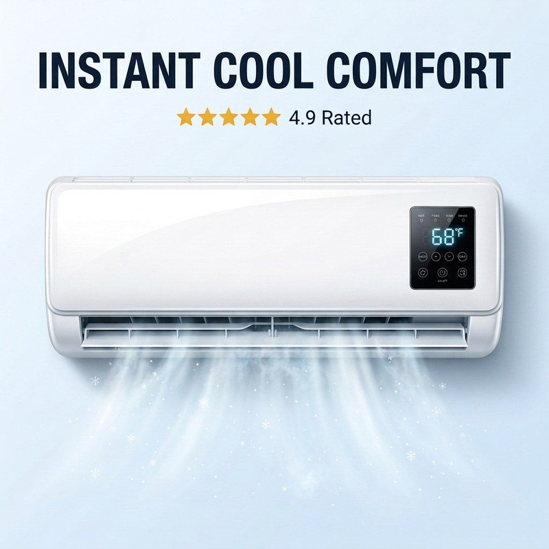 AERIOQ wall-mounted heater and fan