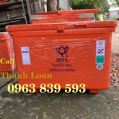 Thùng đá thái lan 300lit trữ hải sản thời gian dài. Lh 0963 839 593 Ms.Loan Thung-da-nhua-300-lit