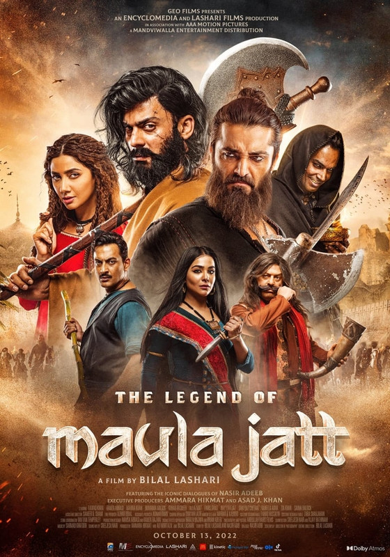 The Legend of Maula Jatt (2022) Punjabi, Urdu, English [Super Clean Hall Print] – 480P | 720P | 1080P – 550MB | 1.1GB | 2.3GB – Download & Watch Online