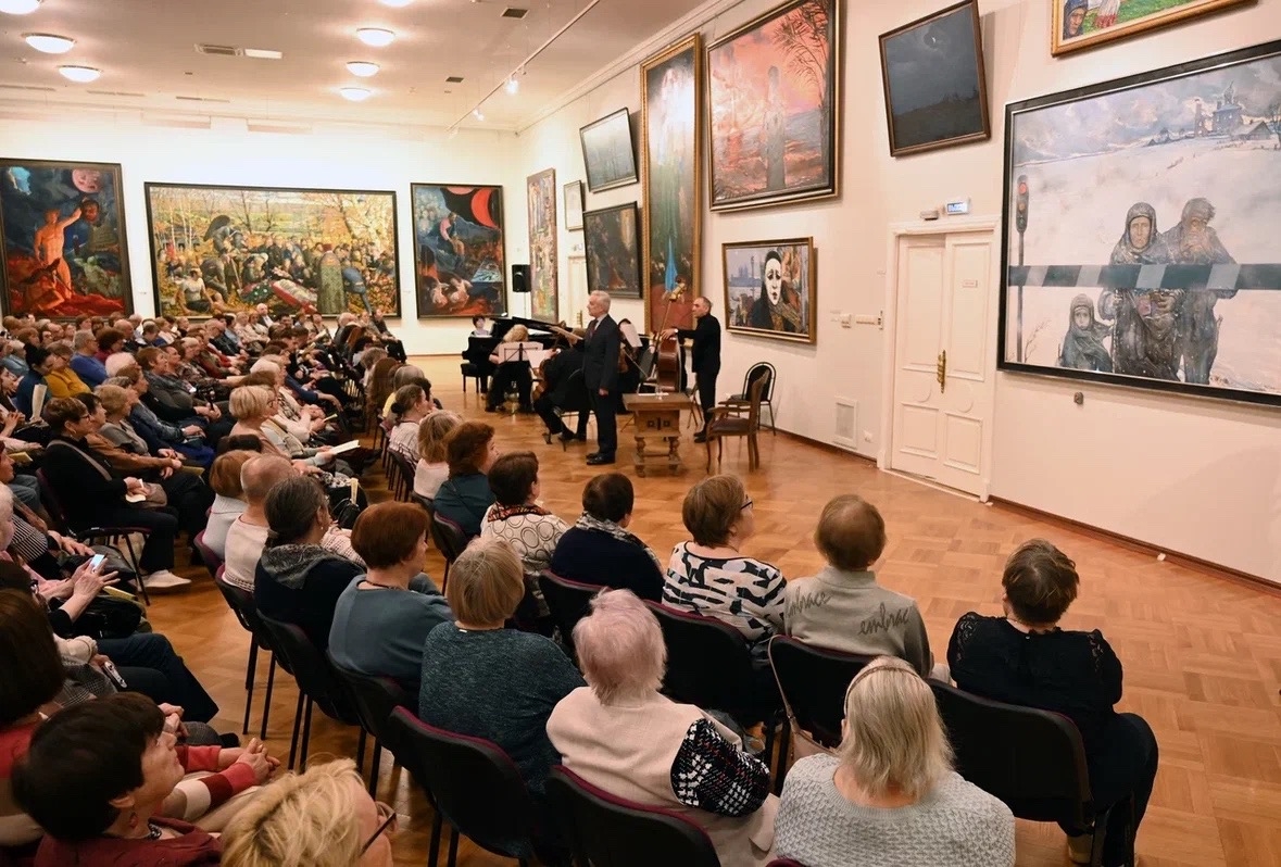 Concert hall in the art gallery, Moscow events