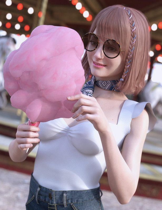 KA Candy Floss for Genesis 8 Female