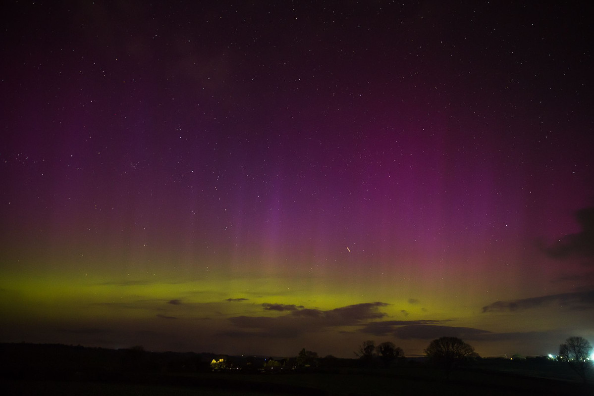 Aurora from Powys, 23rd April 2023