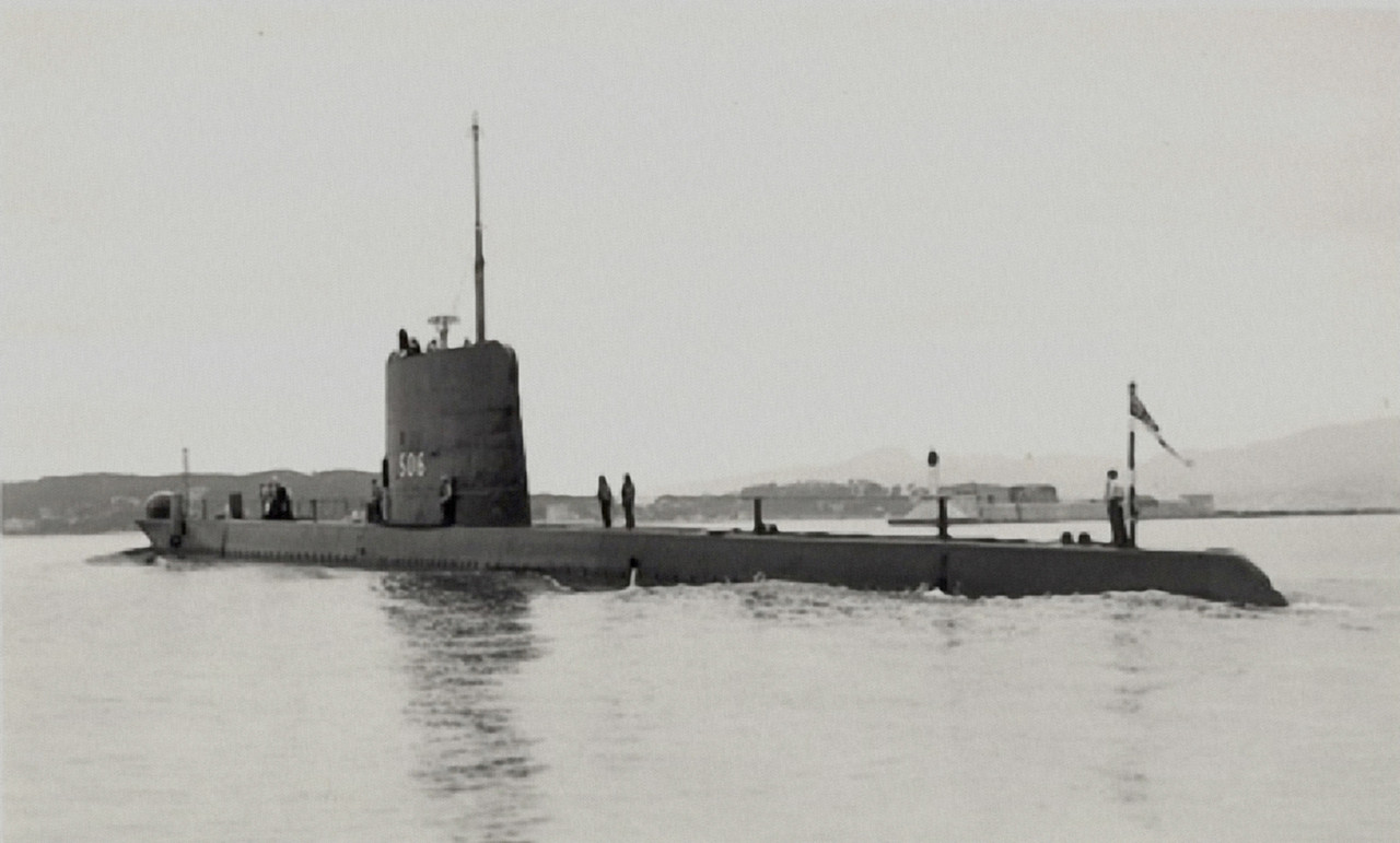 HMS Cachalot (S-06) 25 мая 1961