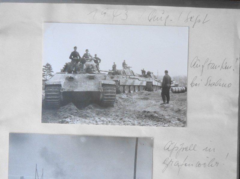 Fotoalbum , Bücher 23. Panzer Division,Panzer 4, Panzer 5, Panther in Russland (9)