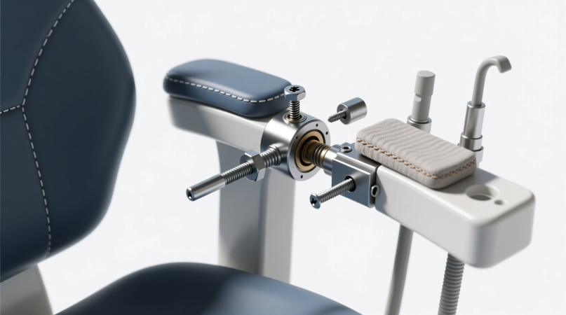 Ремонт подлокотников в стоматологическом кресле