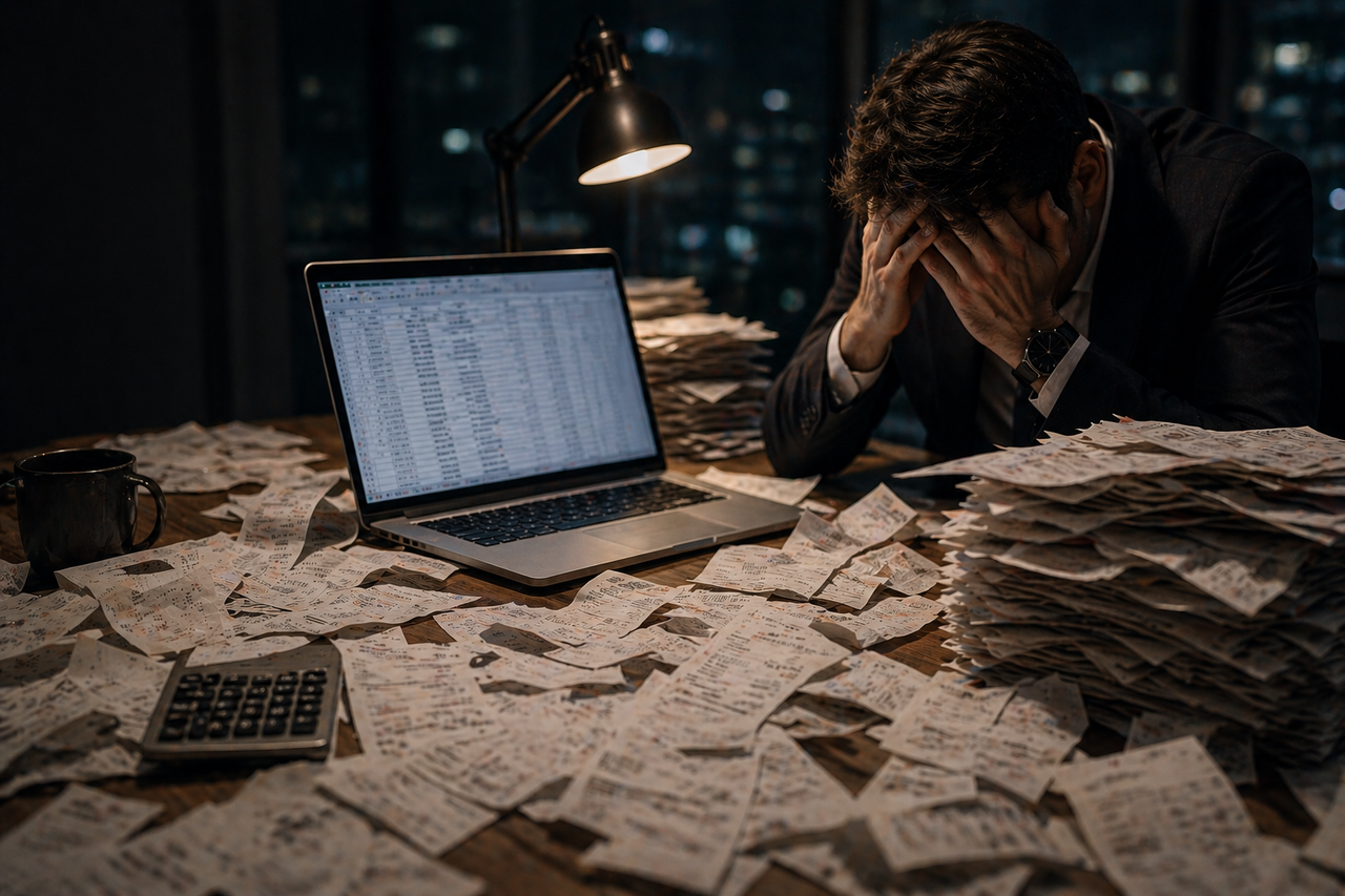 Messy receipts, spreadsheet chaos, travel expense confusion — solved by OPERA eSIM