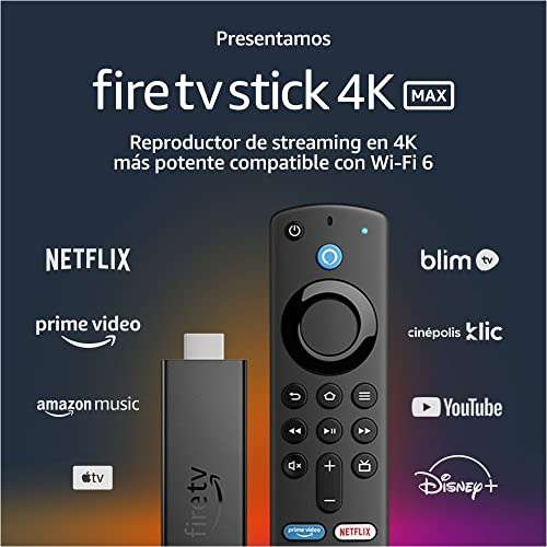 Amazon: Fire TV Stick 4K MAX 
