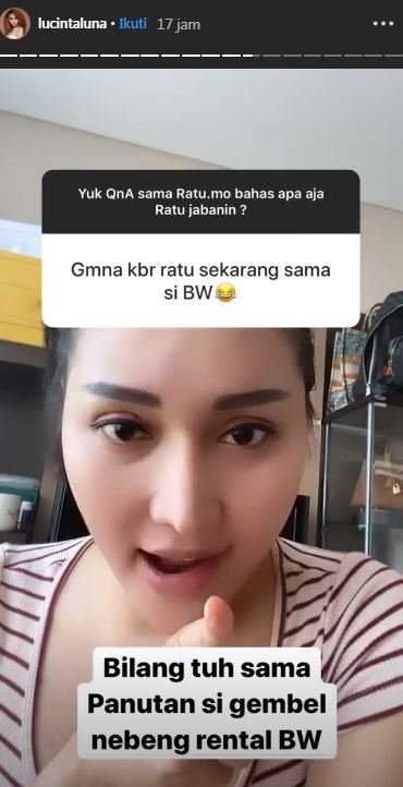 Lucinta Luna tantang Boy Willam untuk bernyanyi bersama di aplikasi Joox