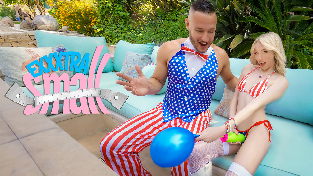exxxtrasmall 24 07 04 Cecelia Taylor Patriotic Pussy Pounding