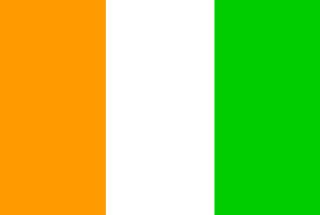 Le drapeau de la Côte d’Ivoire