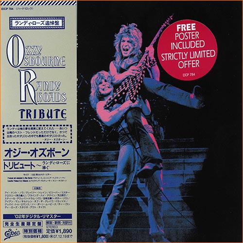 Ozzy Osbourne - Randy Rhoads - Tribute [Japan Ed.] (Live 1980-1981) (1987)