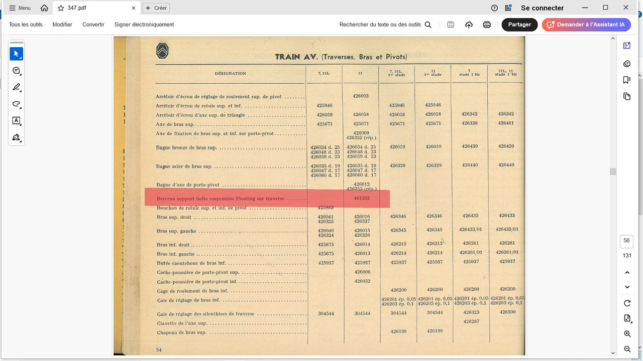 Berceau 461 332 11 2