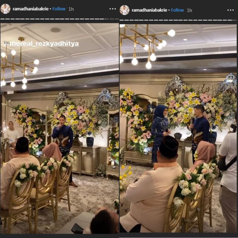 Lamaran Rezky Aditya dan Citra Kirana