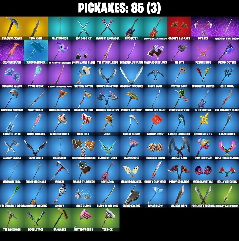 pickaxes comp