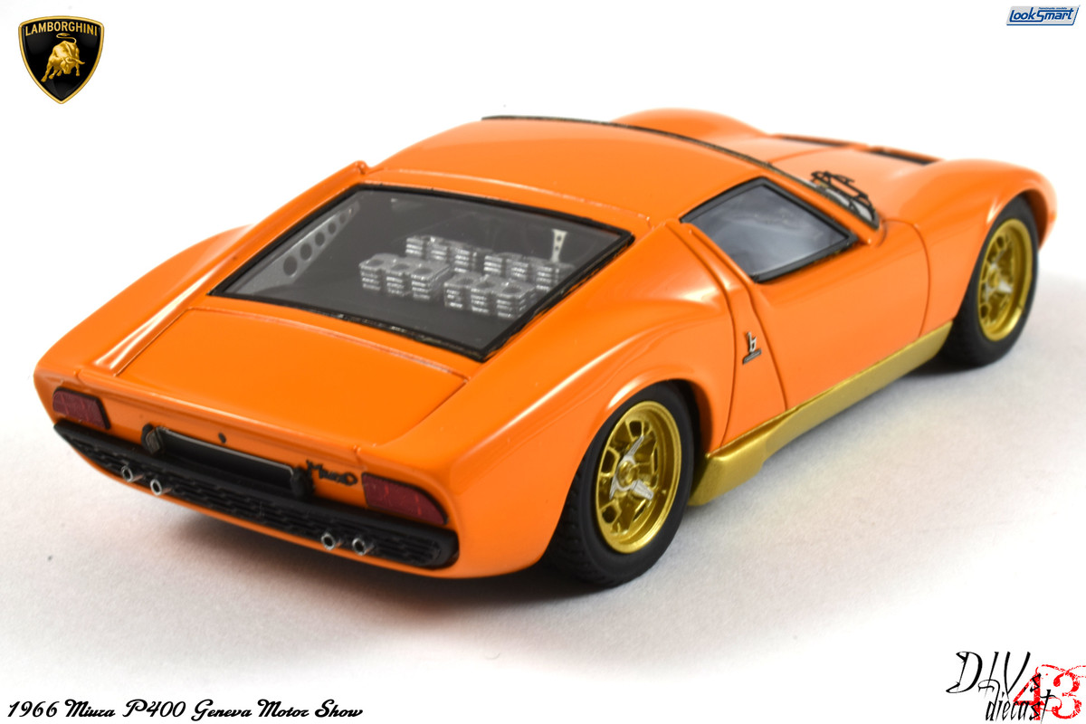 Lamborghini Miura Geneva Motor Show 1966 Orange LooKSmart (5)