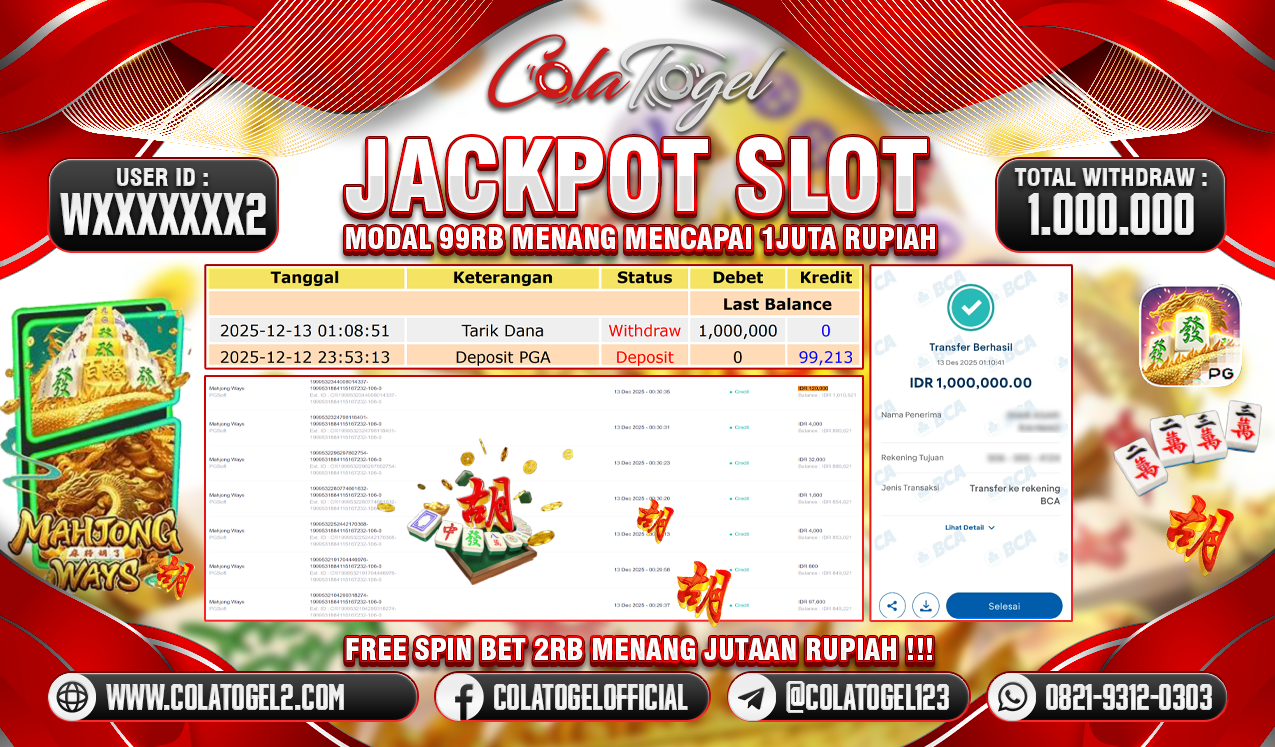 JACKPOT SLOT GACOR!!