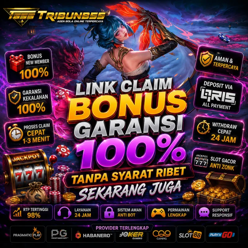 TRIBUN855 - Link Claim Bonus Garansi 100% Tanpa Syarat Ribet Sekarang Juga