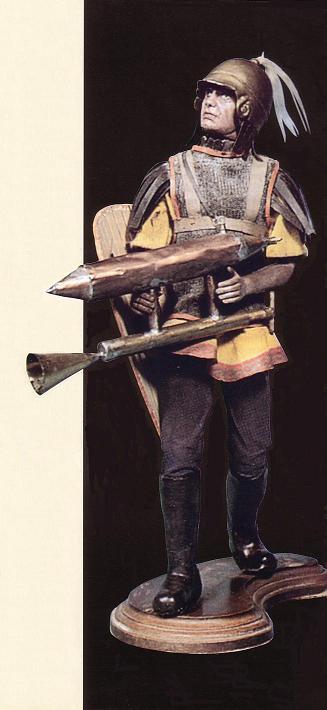 Byzantine portable flamethrower