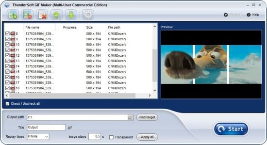 ThunderSoft GIF Maker v4.3.0 ThunderSoft GIF Maker v4.3.0