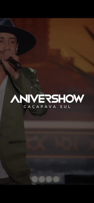 ANIVERSHOW CAÇAPAVA
