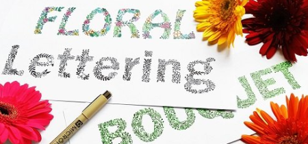 Introduction to Floral Lettering – Botanical Illustration