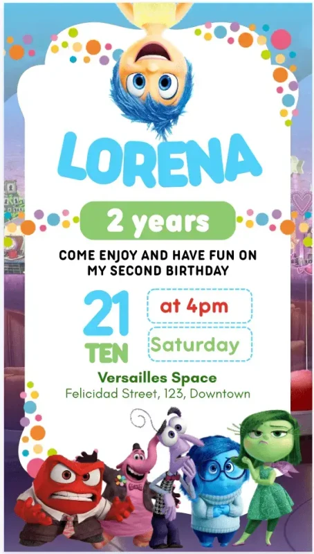 Invitation template