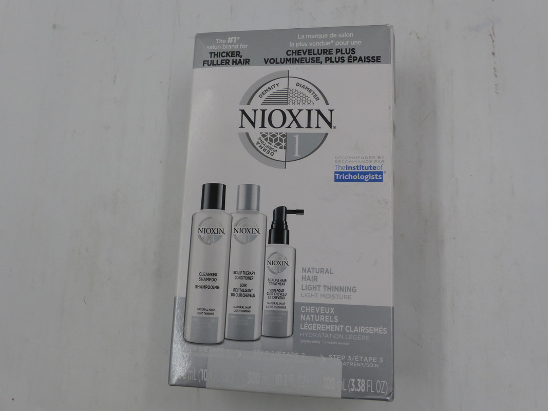 NIOXIN SYSTEM 1 SHAMPOO, CONDITIONER AND SCALP TREATMENT NIOXIN SYSTEM 1 SHAMPOO, CONDITIONER AND SCALP TREATMENT