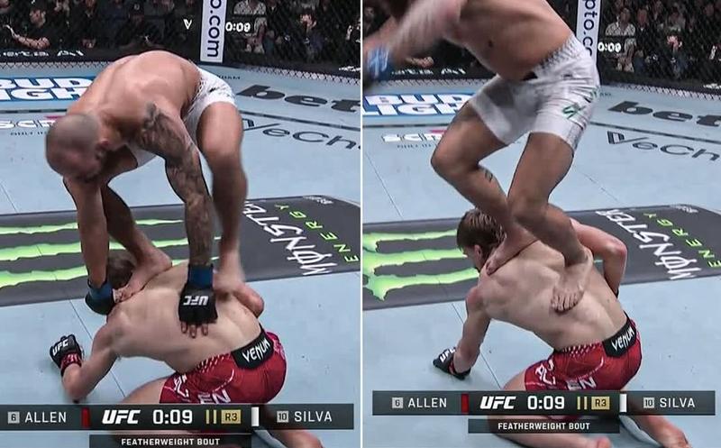 Феновете недоволни от скачането на Силва на гърба на Алън