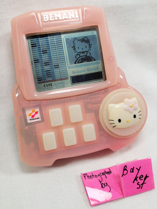 その他 BEMANI POCKET HELLO KITTY Hello Kitty Bemani Beat Mania Handheld keychain LCD Game face