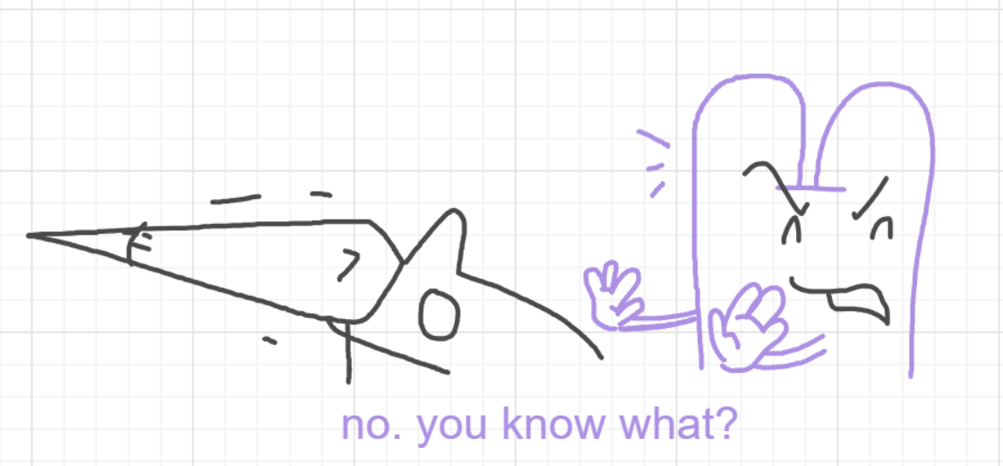 A panel from The Prime Number Few, episode eight of the Board Boards object show by Furretwalk/WalkingFurret.