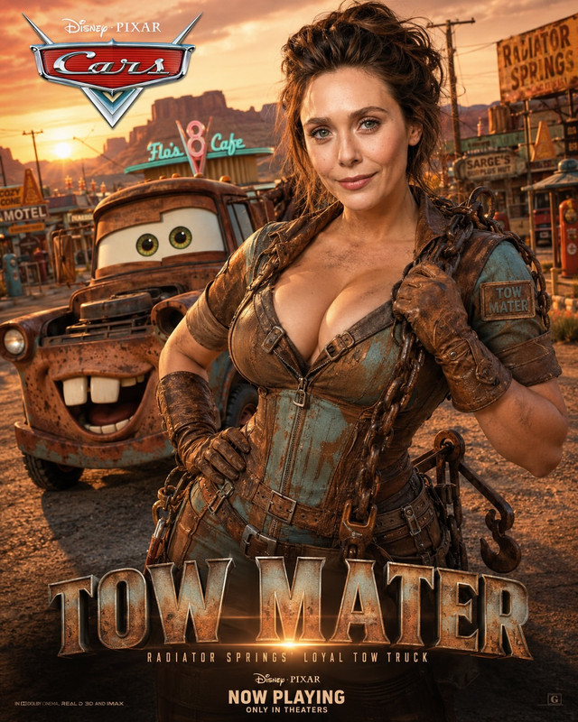Elizabeth Olsen Tow Matter