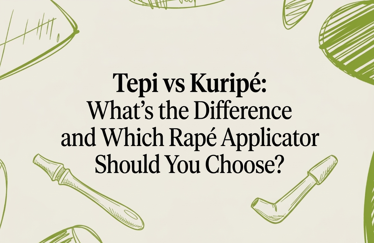 Tepi vs Kuripé: What’s the Difference and Which Rapé Applicator Should You Choose?