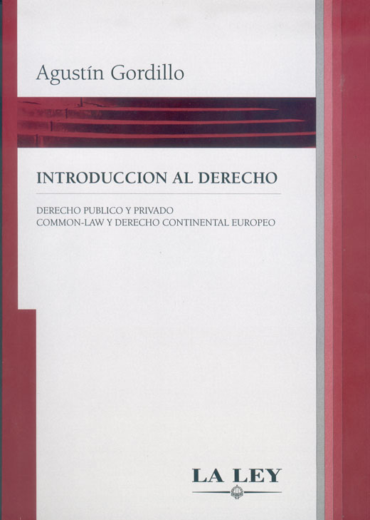 tapa - Introducción al Derecho - Agustín Gordillo