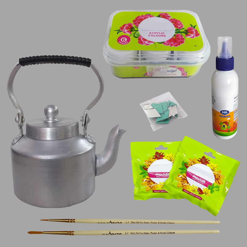 Lippan Art on Kettle DIY Kit