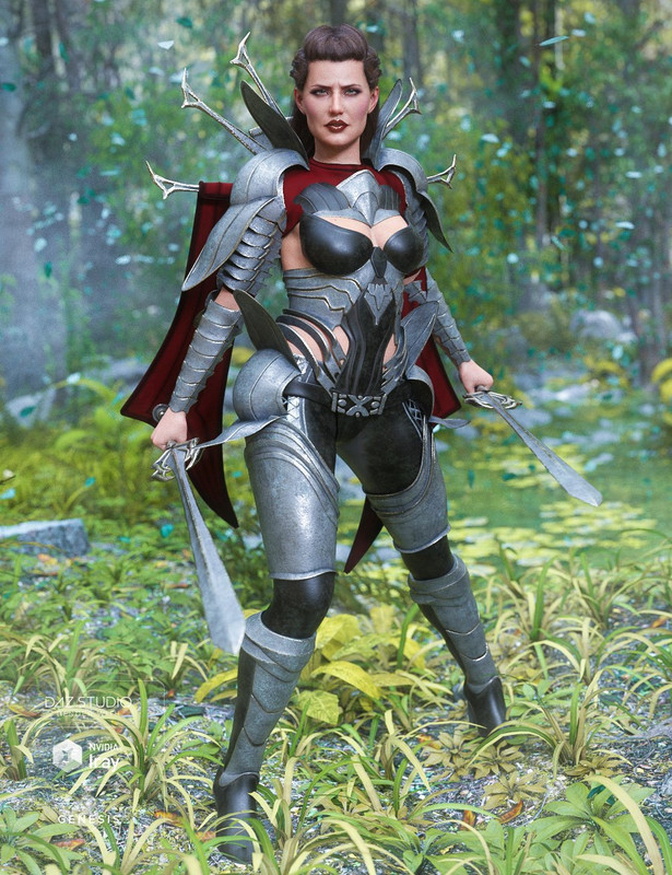 Iron Warrior for Genesis 8 Female(s)