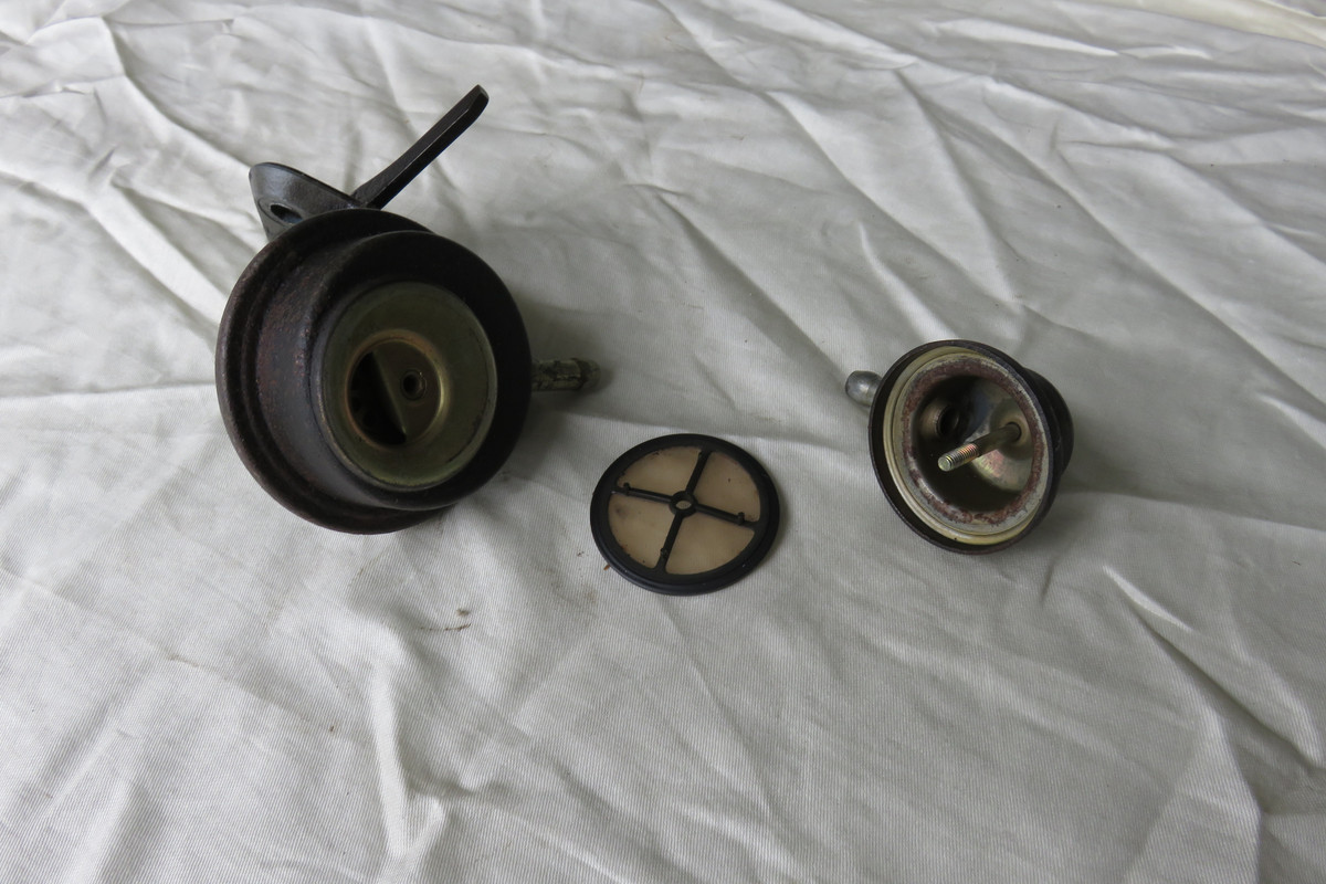 original design of pump with built in filter