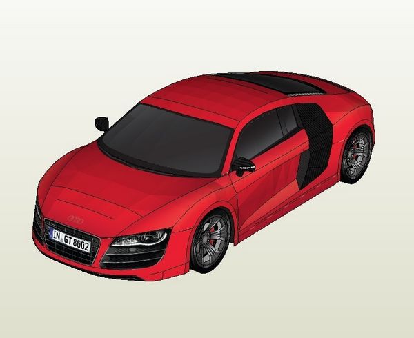 Автомобиль Audi R8 Автомобиль Audi R8