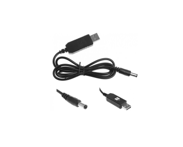 Кабель живлення USB to DC-5-9V 5.5 х 2.1 мм 0.95 м