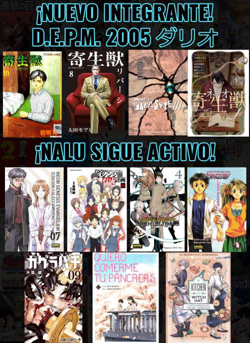 Pack de nuevos mangas