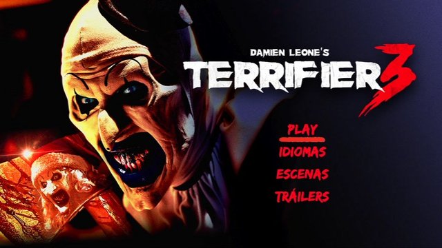 1 - Terrifier 3 [DVD9 Full][Pal][Cast/Ing][Sub:Cast][Terror][2024]