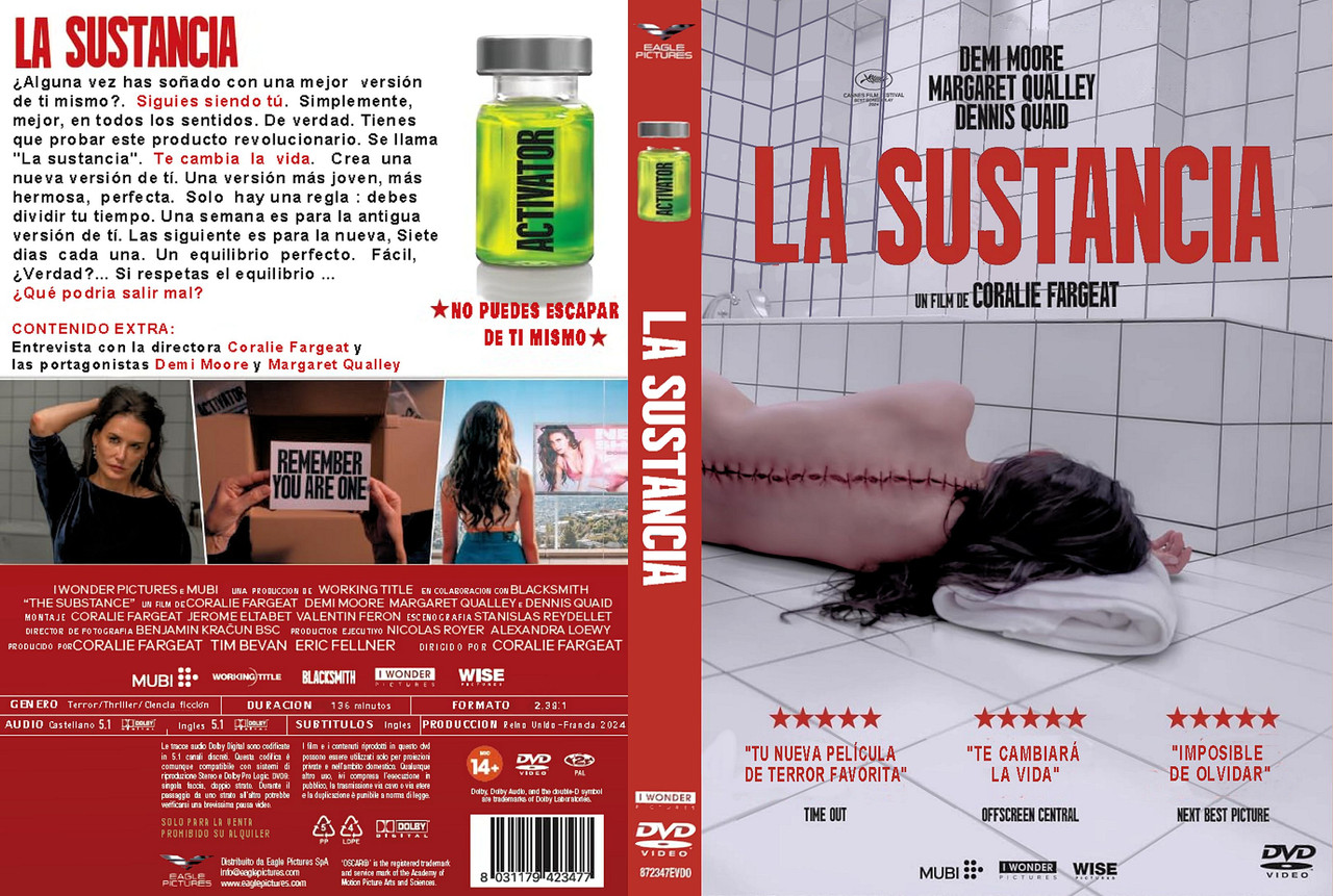 La Sustancia Custom por pepe2205 dvd 80