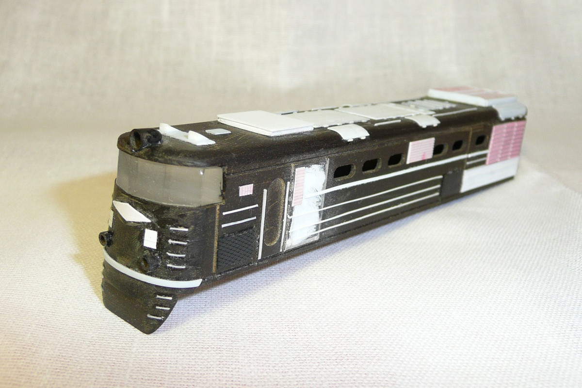 Корпус тепловоза ТЭ3-02