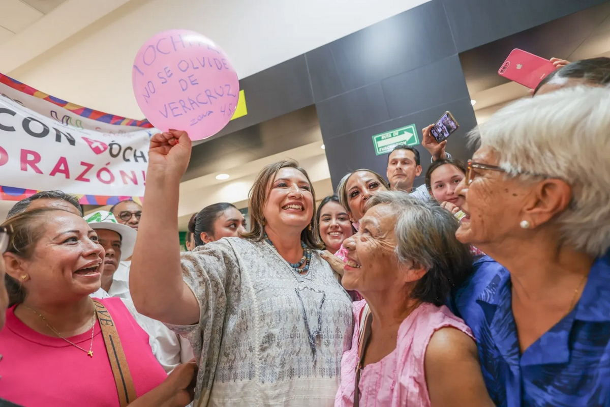 En Veracruz, Xóchitl Gálvez critica inseguridad y abandono al campo