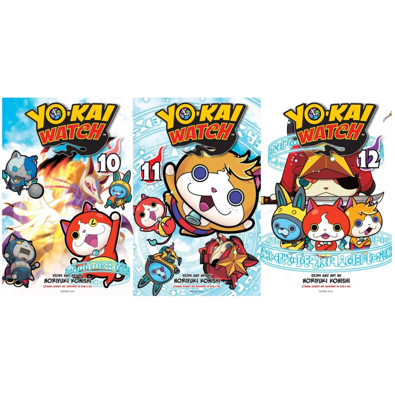 MANGA Yo-Kai Watch 10-12 TP