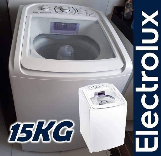 Lavadora de Roupas Electrolux Essencial Care – 15kg 12 Programas de Lavagem