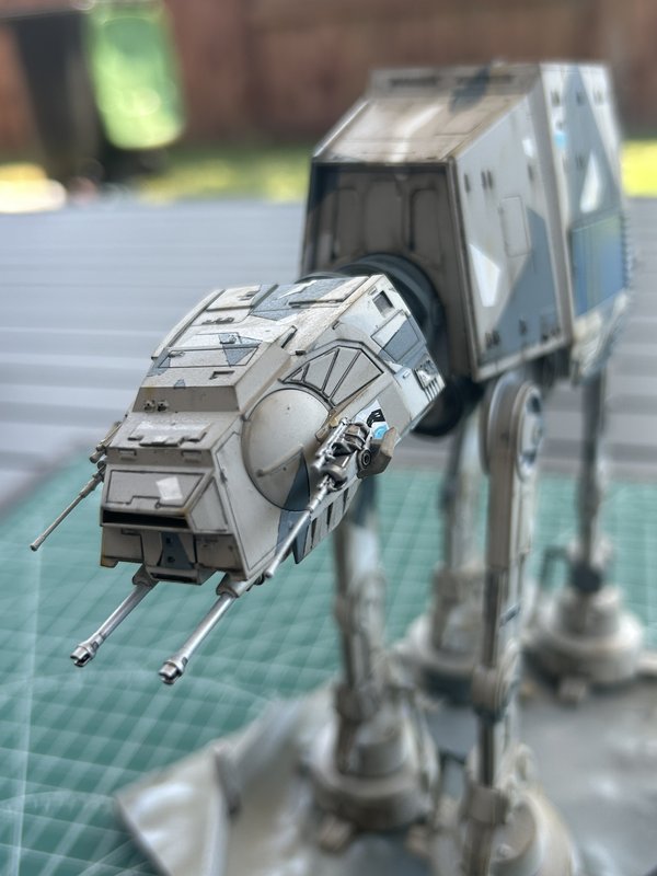 A brace of Bandai AT-AT - Ready for Inspection - SF & RealSpace ...