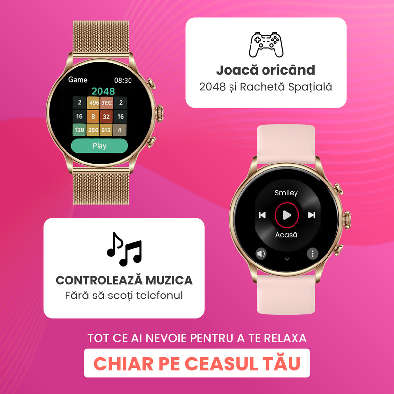 Smartwatch copii design atractiv