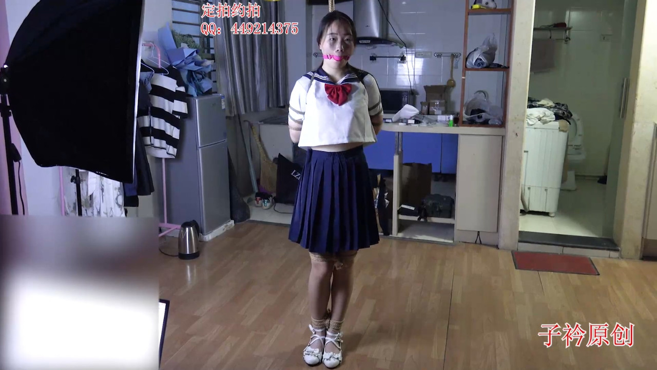 子衿原创 水手服新妹子体验最紧的五花放置.mp4_20220906_154903.186